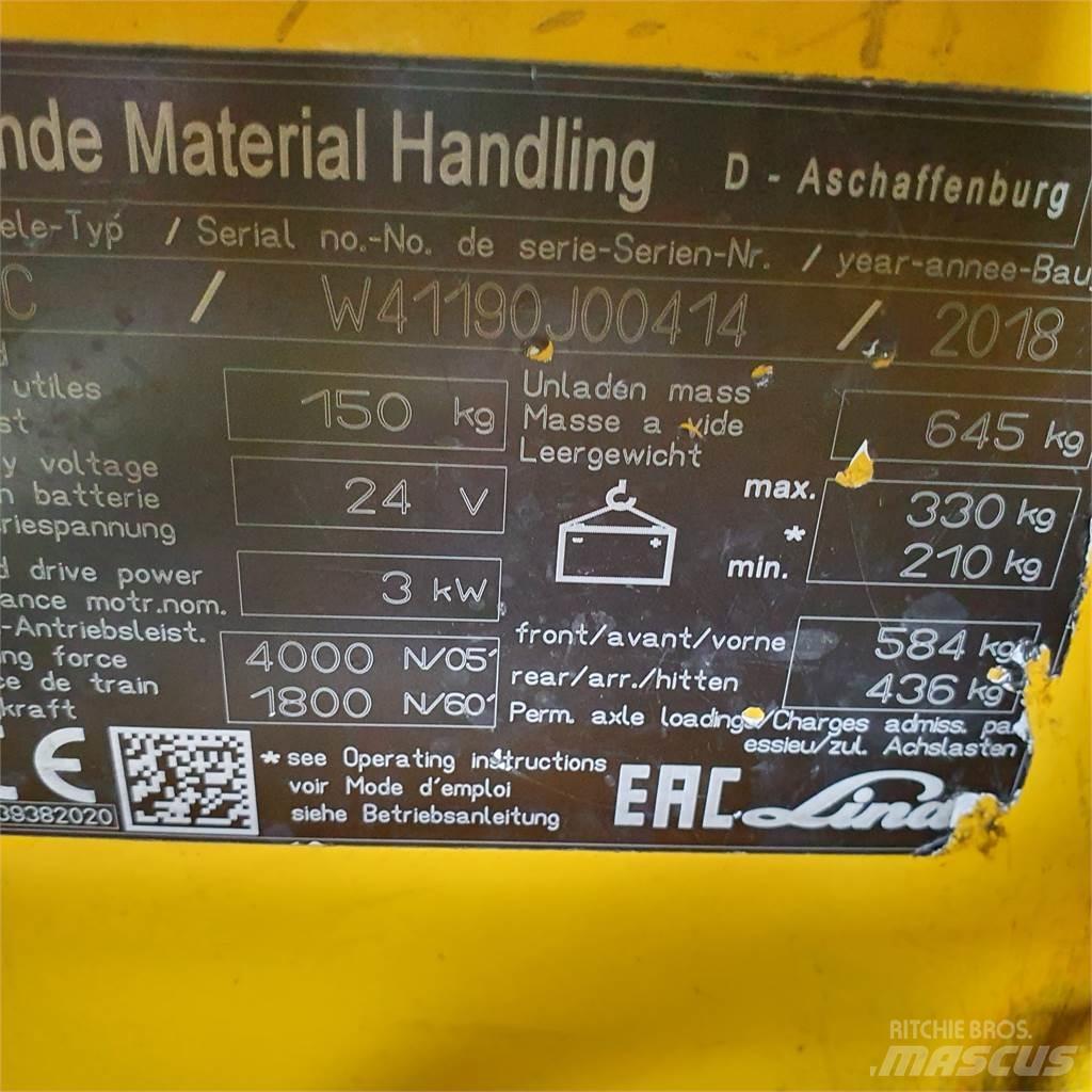 Linde P30C Tractores de reboque