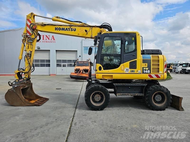 Komatsu PW 148-8 Escavadoras de rodas