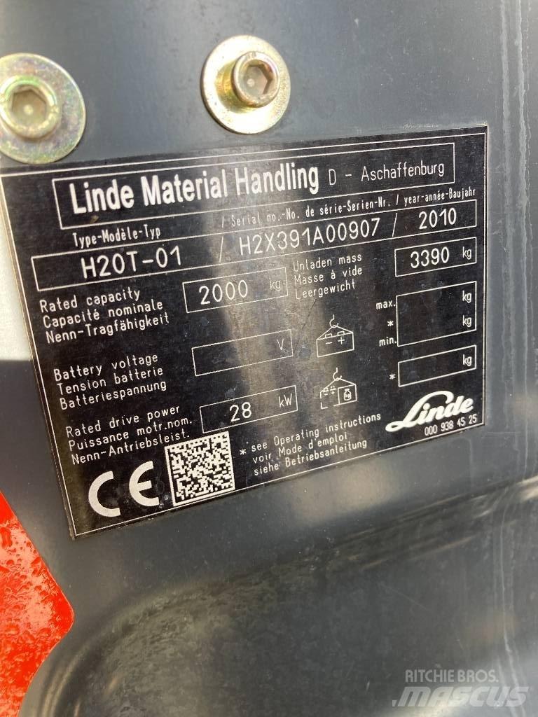 Linde H20T/391 Empilhadores a gás