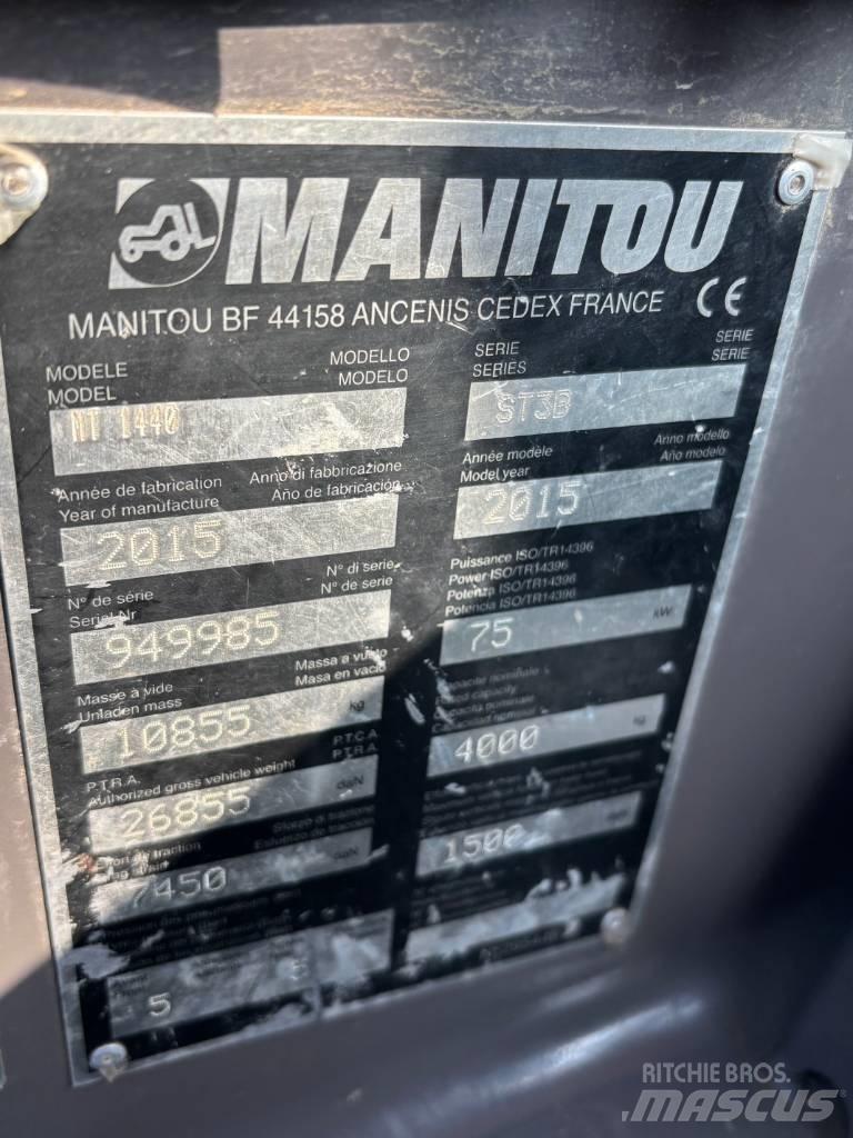 Manitou MT 1440 Manipulador telescópico