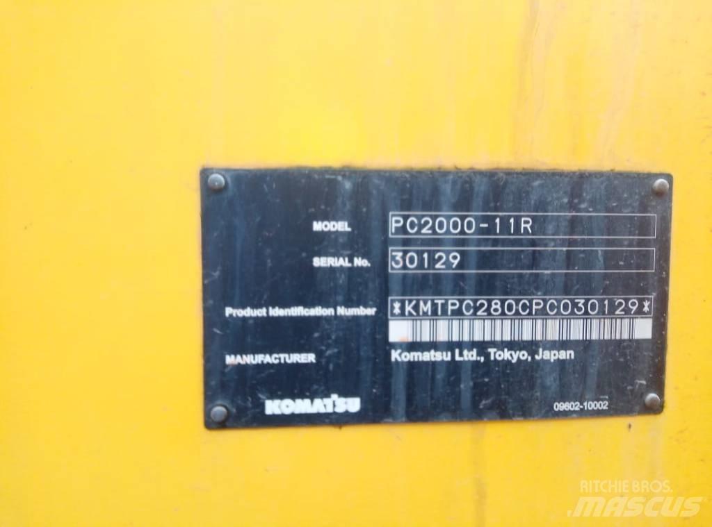 Komatsu PC 2000 Escavadeiras de esteiras