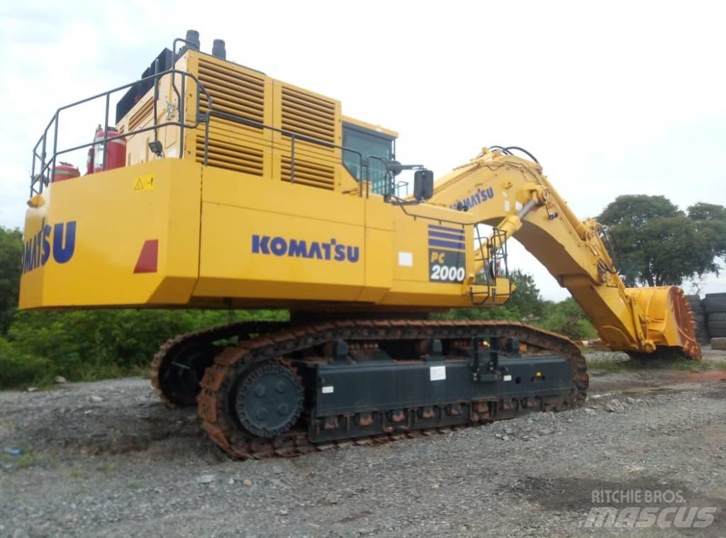 Komatsu PC 2000 Escavadeiras de esteiras