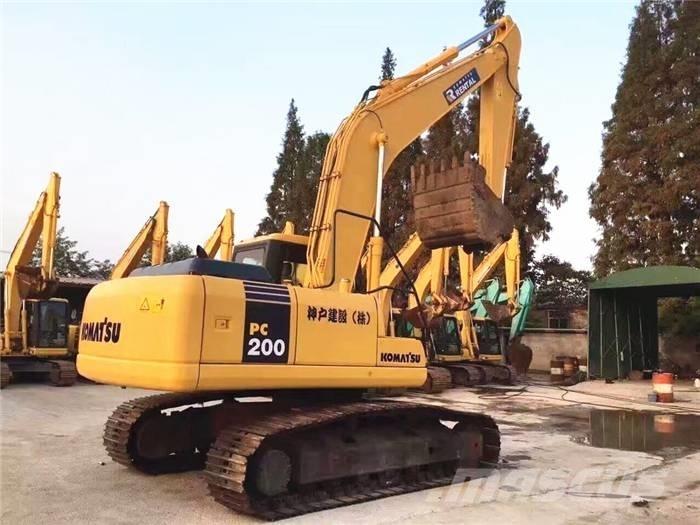 Komatsu PC 200-7 Escavadeiras de esteiras