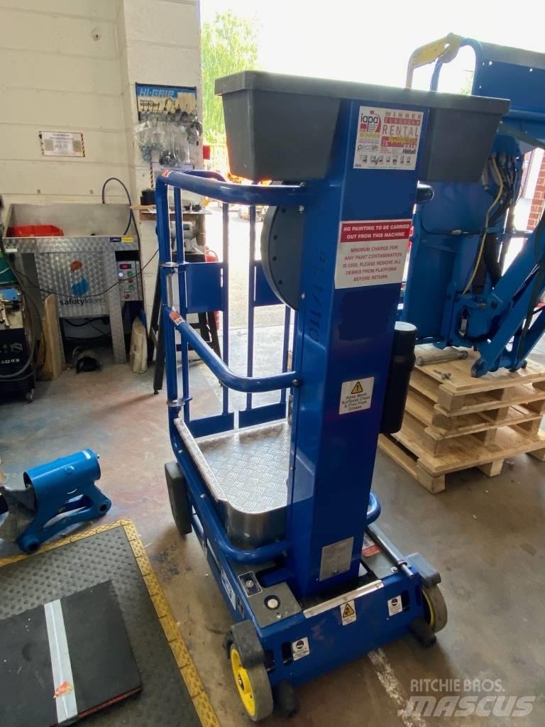 JLG Peco Lift Plataformas mastro vertical propulsão manual