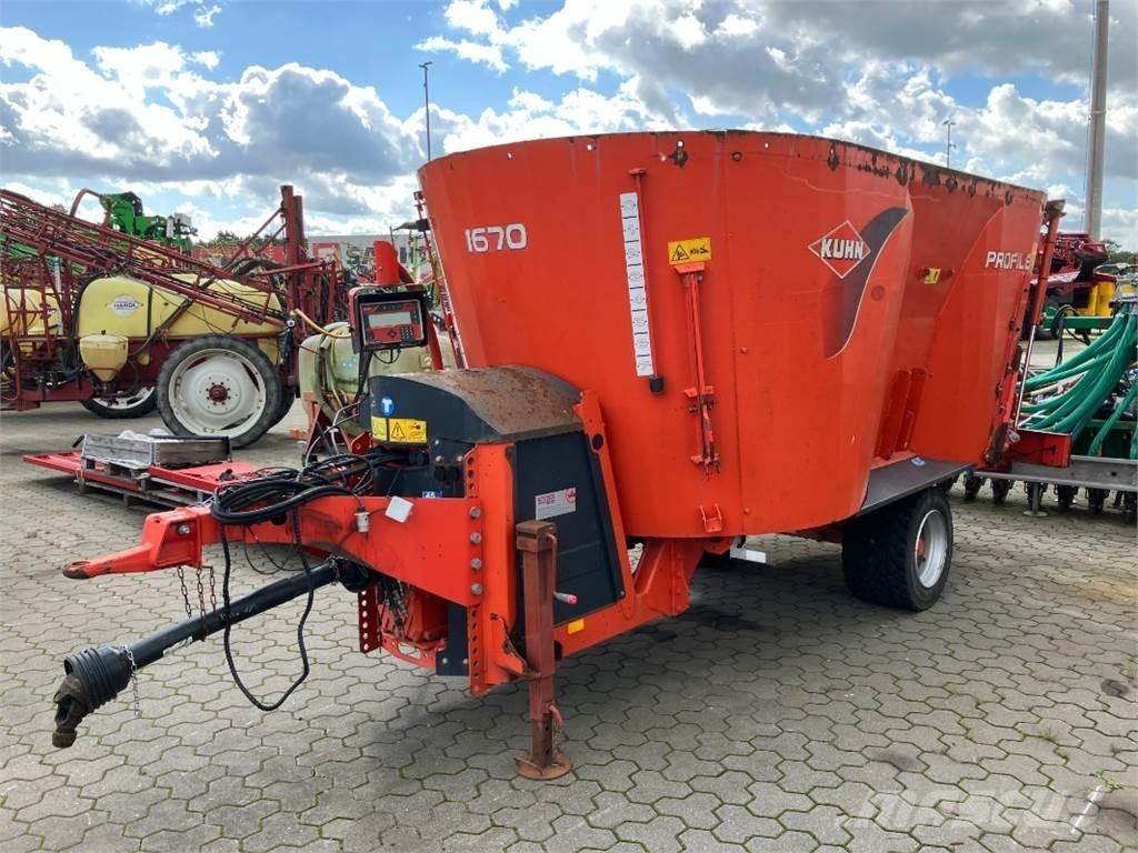 Kuhn Profile 1670 Alimentadores de misturadoras