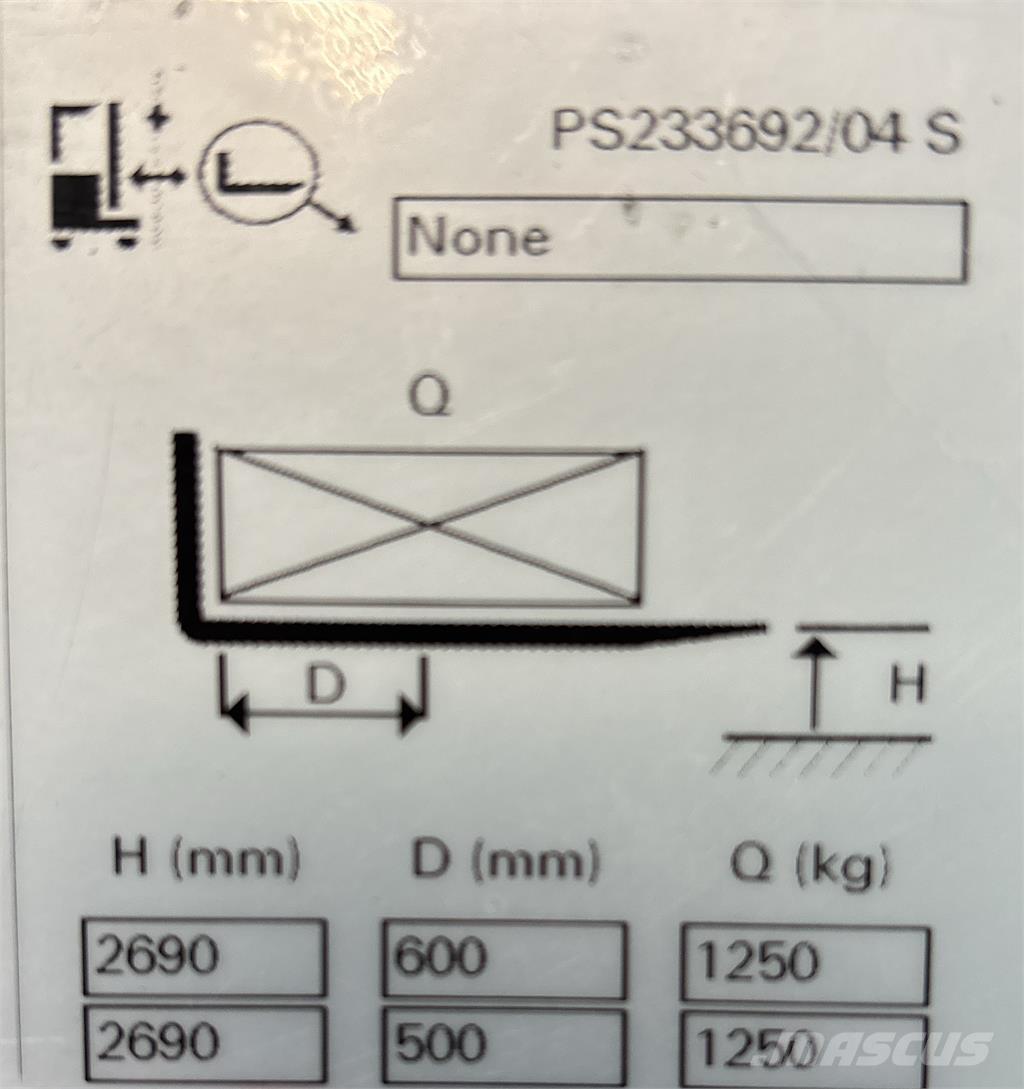 Atlet PS125 Empilhador para operador externo