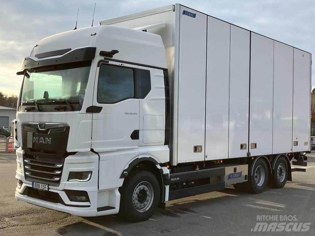MAN TGX 26.520 Caminhões de caixa fechada