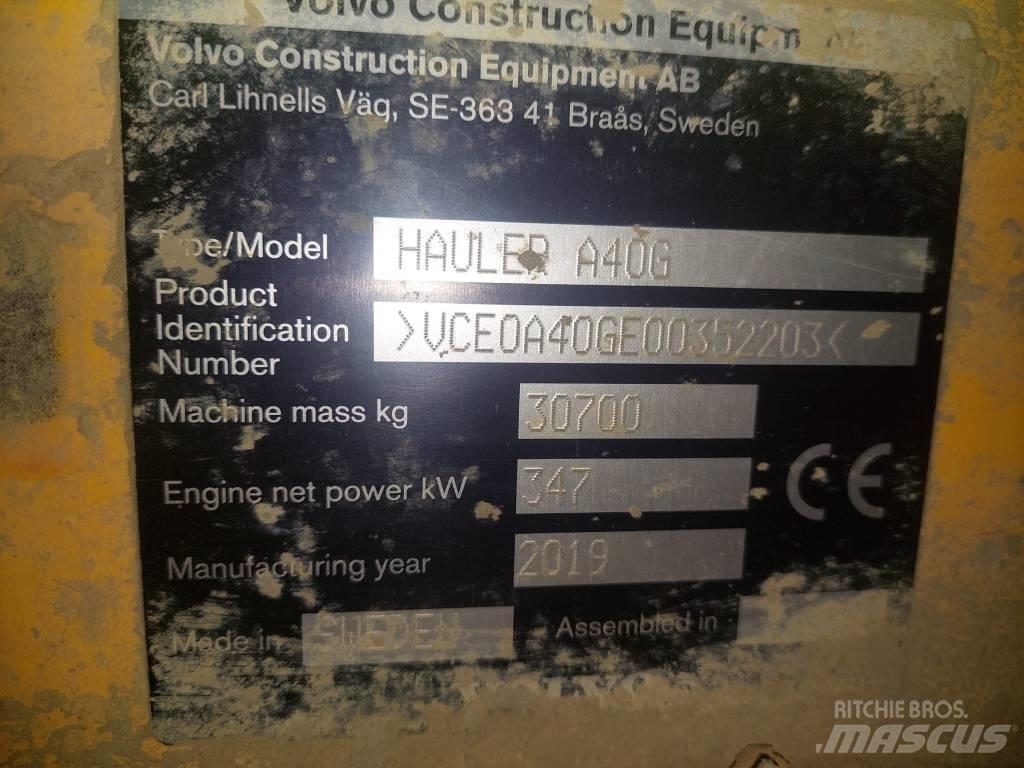Volvo A 40 G Caminhões articulados