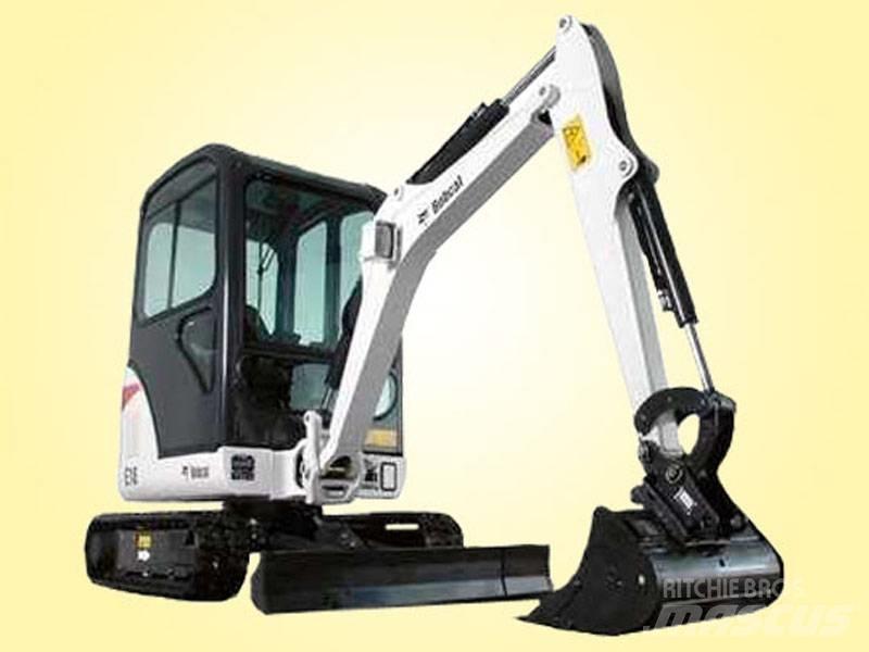 Bobcat E 16 Miniescavadeiras