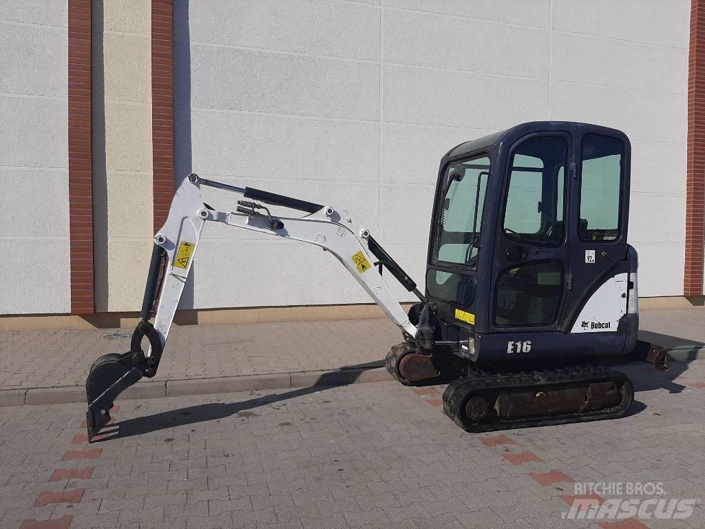 Bobcat E 16 Miniescavadeiras