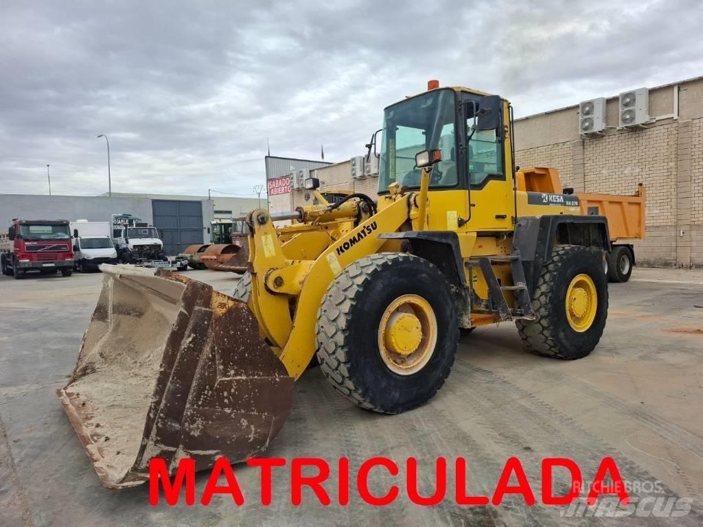 Komatsu WA 270-3 Carregadeiras de rodas