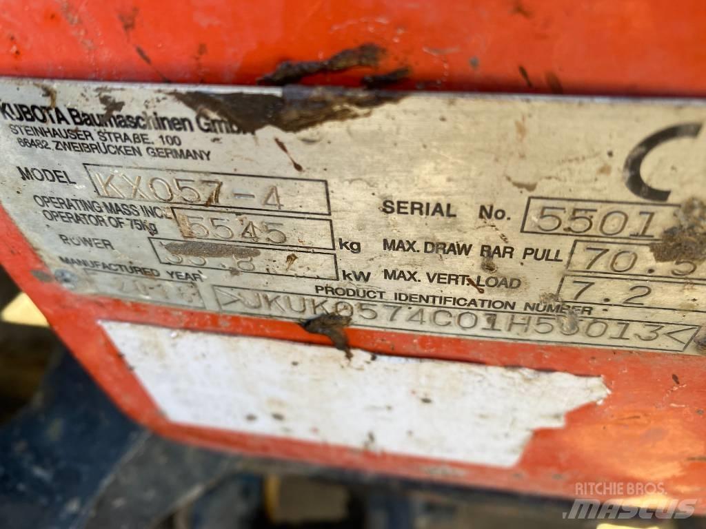 Kubota KX 057-4 Miniescavadeiras