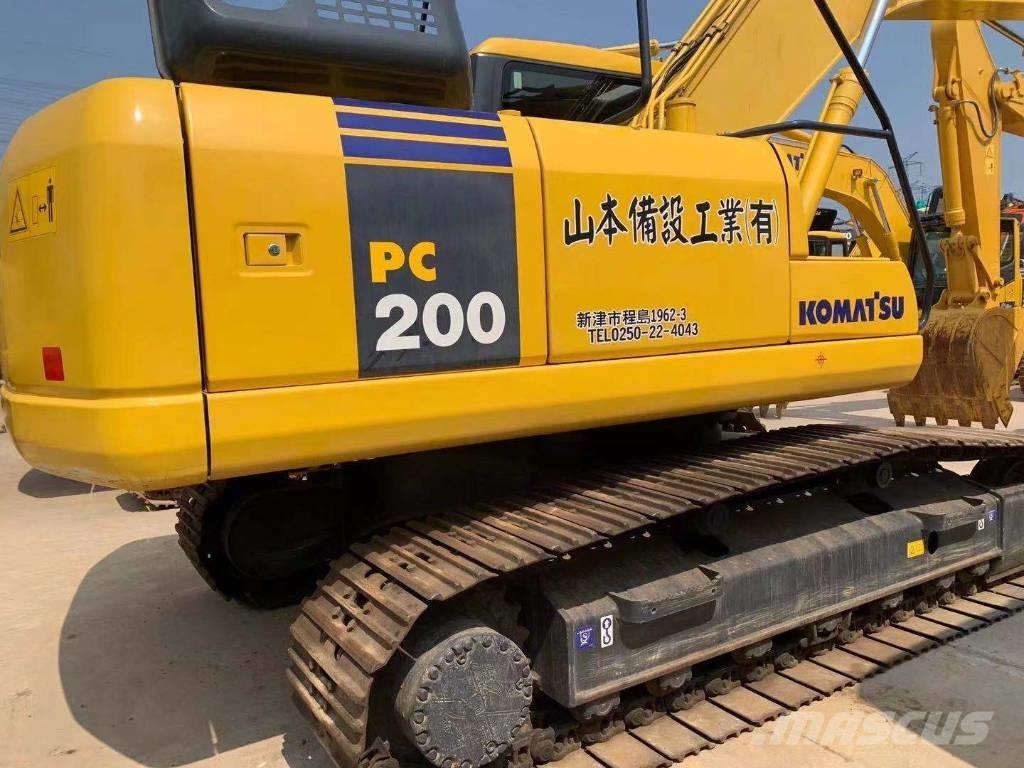 Komatsu pc200-7 Escavadeiras de esteiras