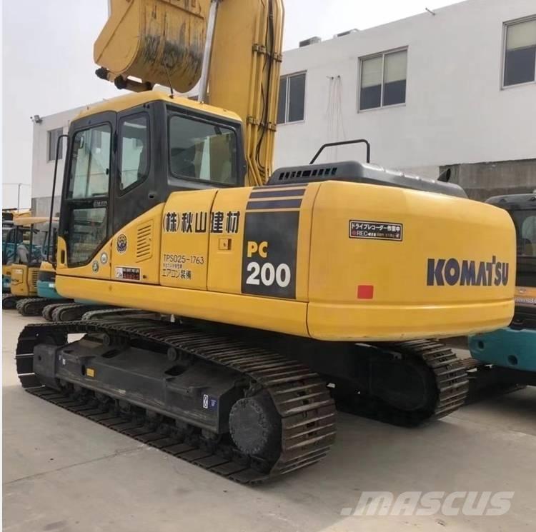 Komatsu pc200-7 Escavadeiras de esteiras
