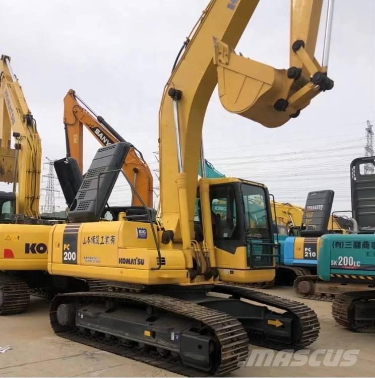 Komatsu pc200-7 Escavadeiras de esteiras