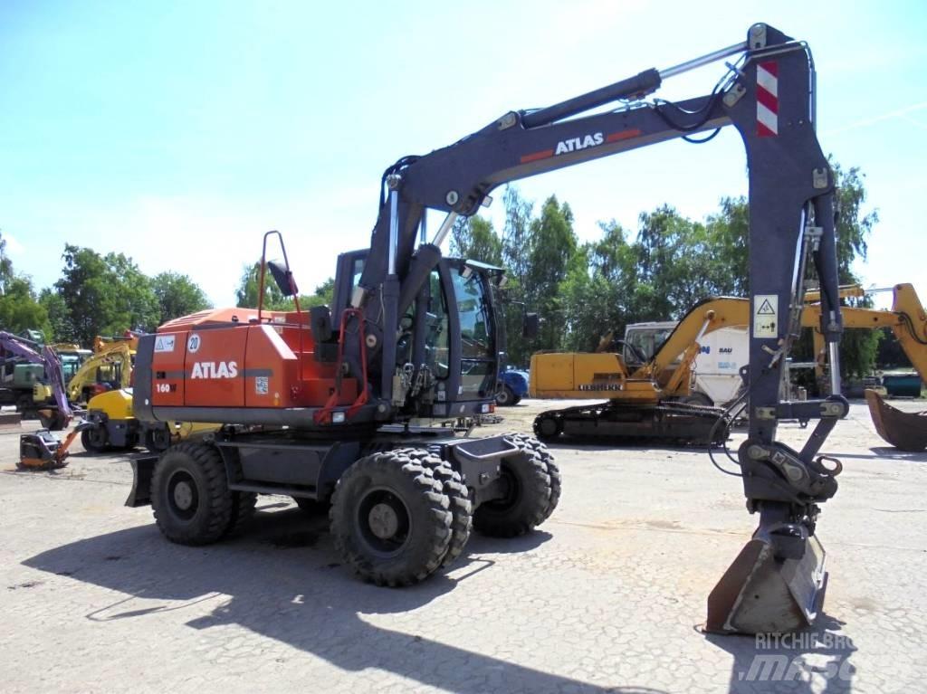 Atlas 160 W Escavadoras de rodas