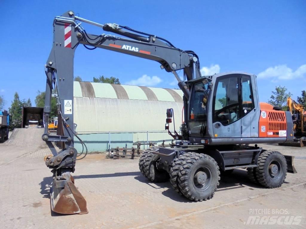 Atlas 160 W Escavadoras de rodas
