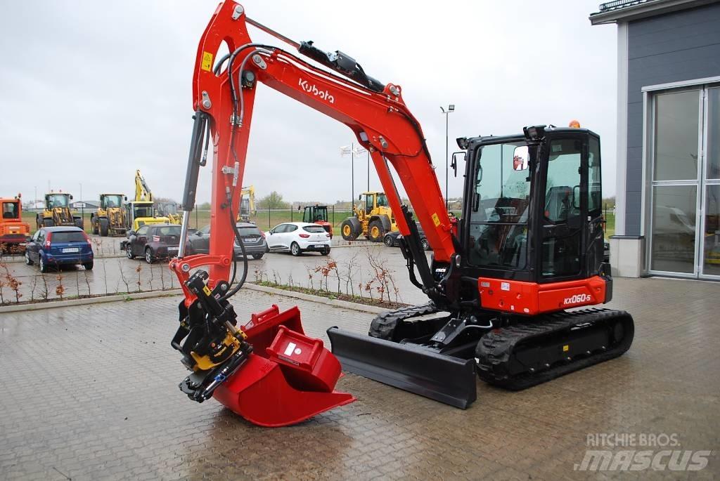 Kubota KX 060 - 6 tons Miniescavadeiras