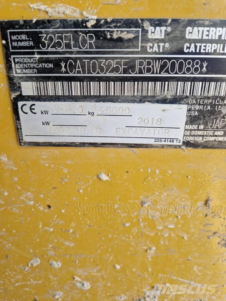 CAT 325 F Escavadeiras de esteiras