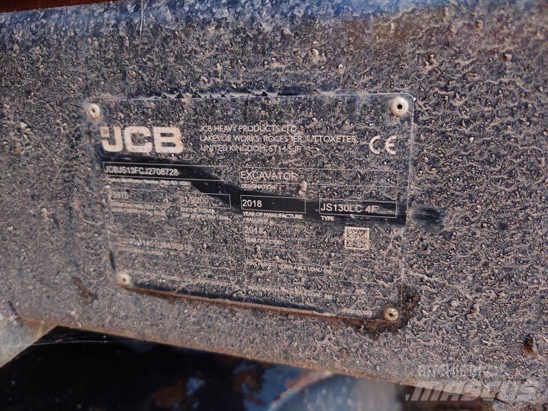 JCB JS130LC Plus+ Escavadeiras de esteiras