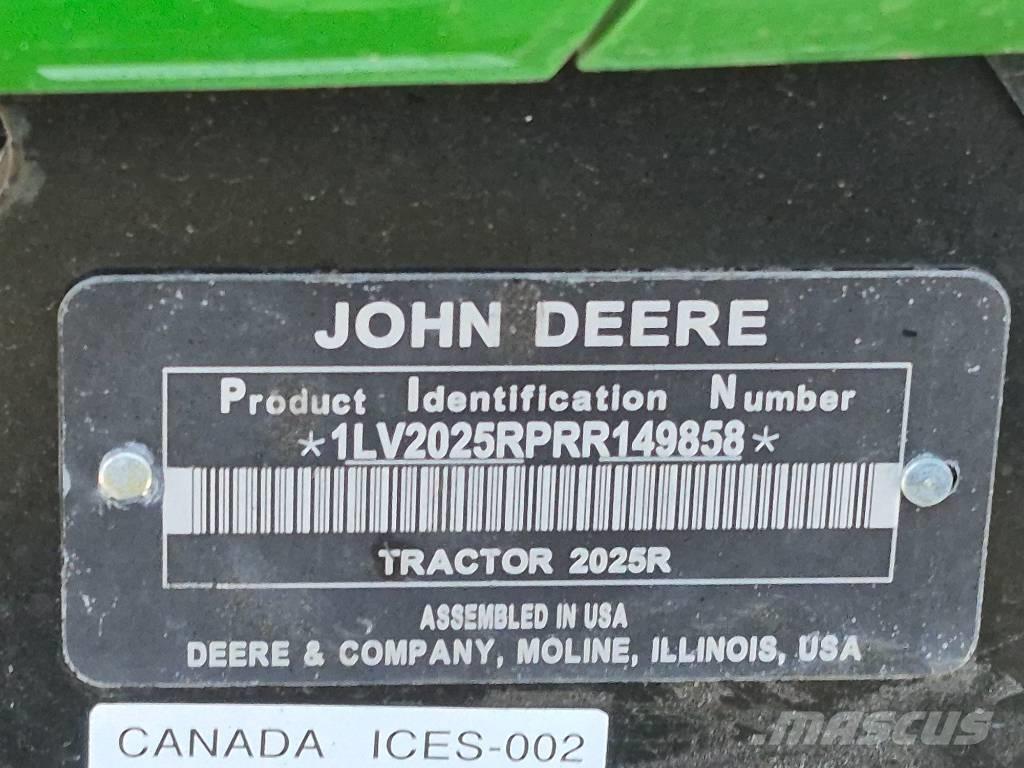 John Deere 2025 R Tratores Agrícolas usados