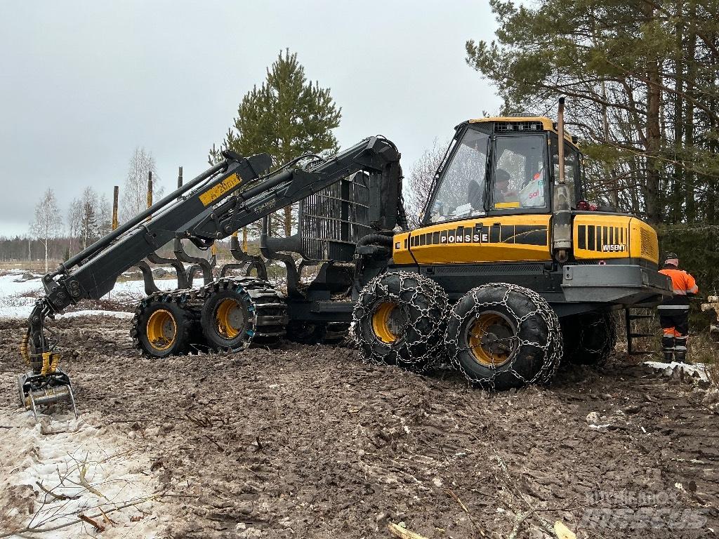 Ponsse Wisent 8w Forwarders florestais