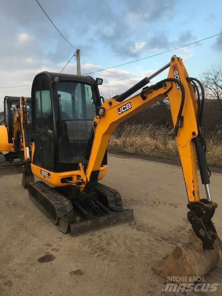 JCB 8020 Miniescavadeiras
