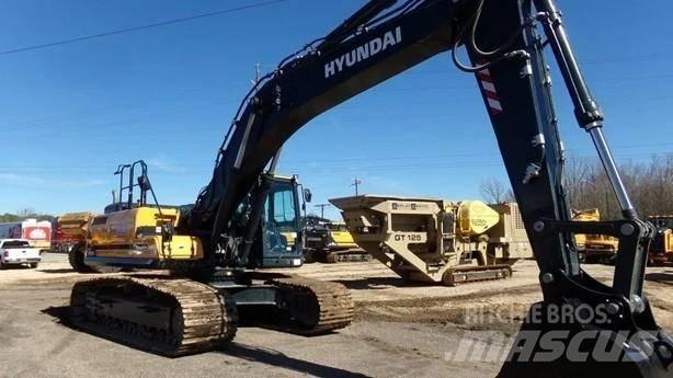 Hyundai 350 Escavadeiras de esteiras