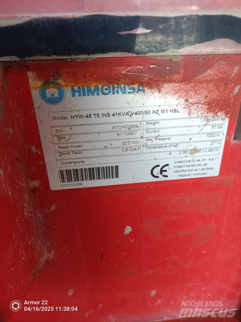 Himoinsa HYW 45 Geradores Diesel