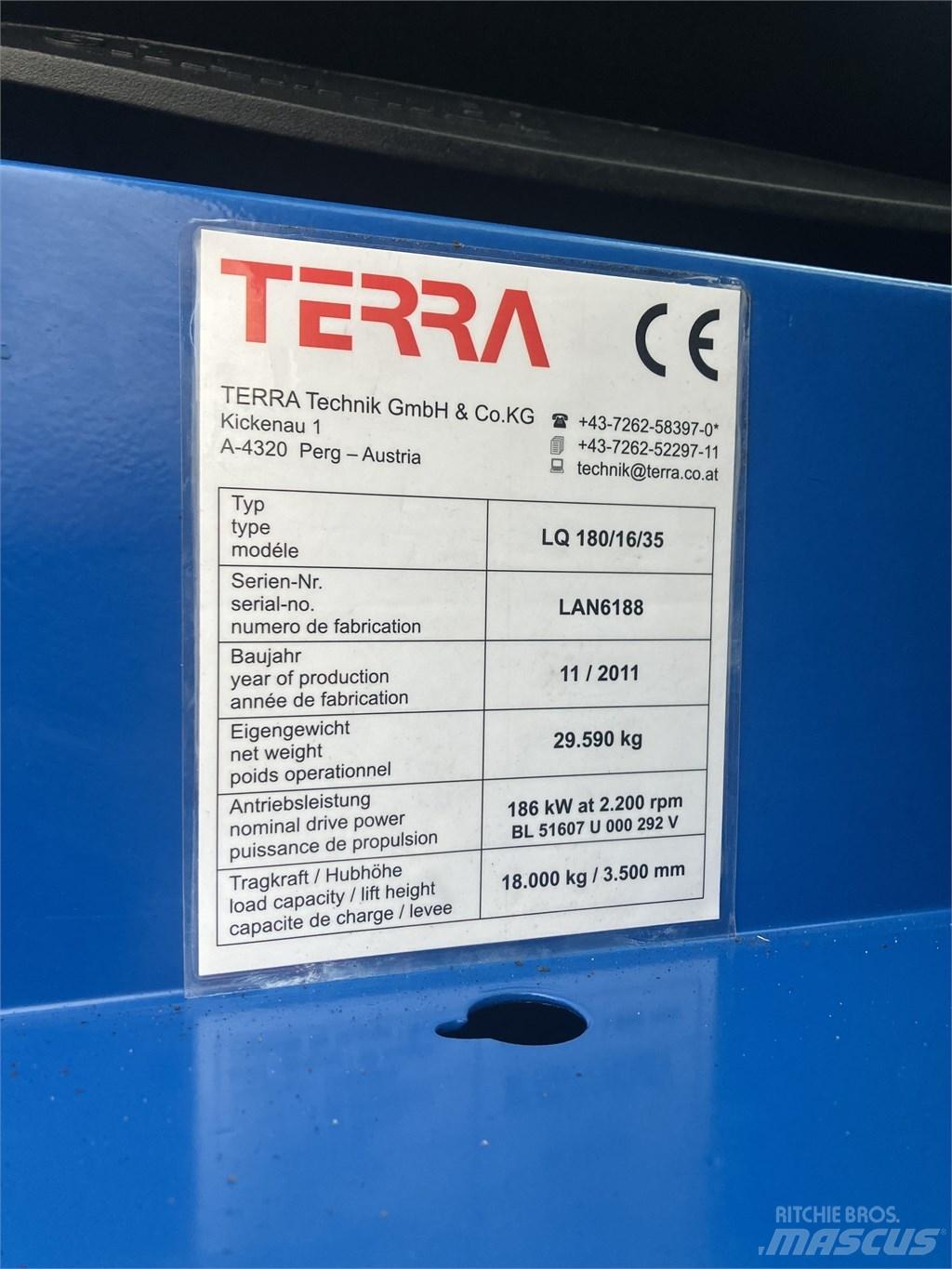 Terra LQ180/16/35 Carregadores laterais