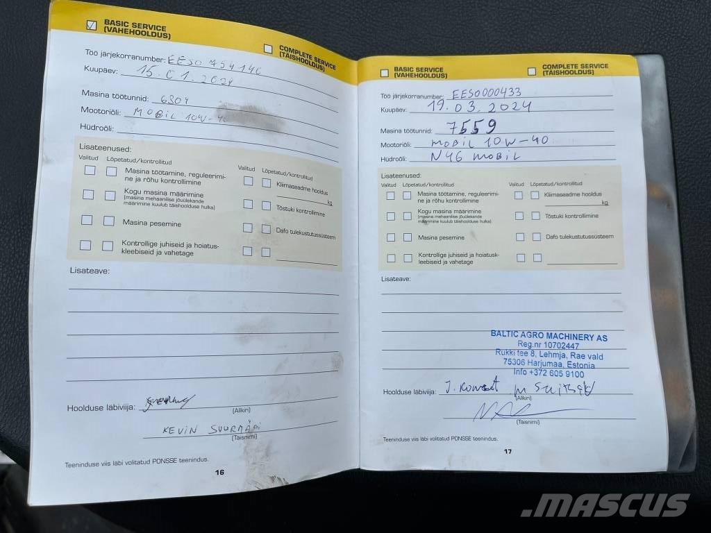 Ponsse Elk Forwarders florestais