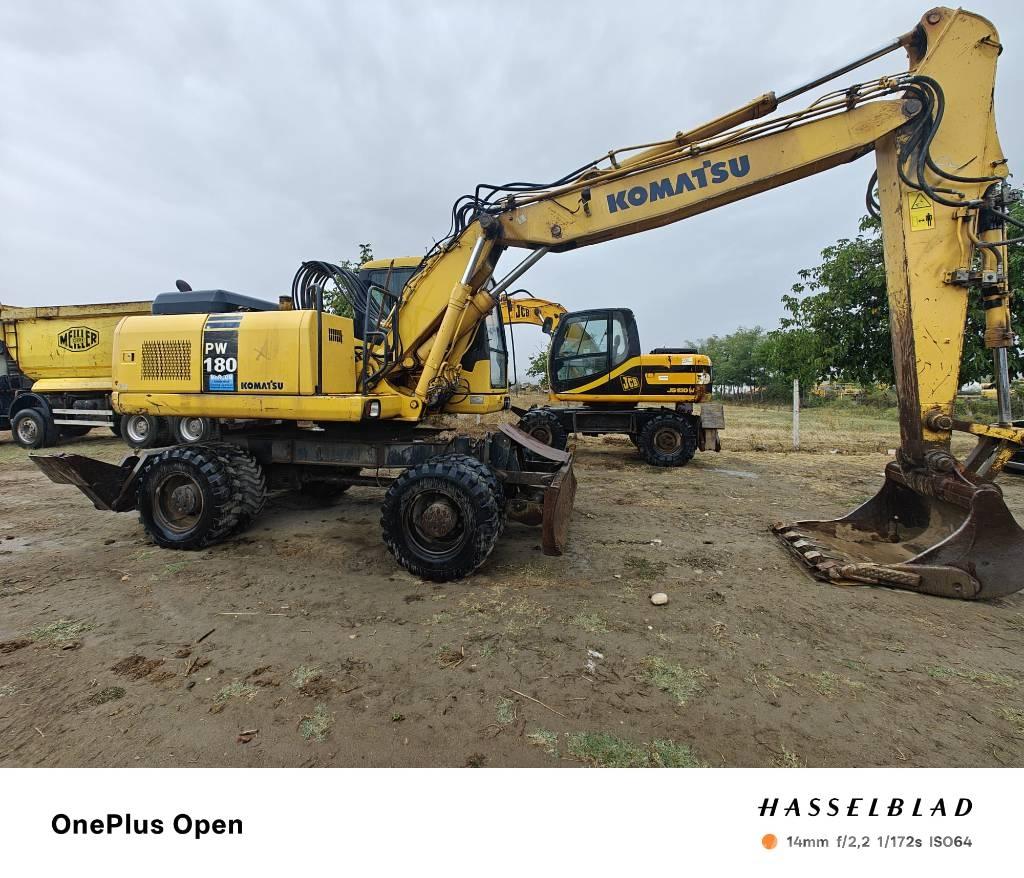 Komatsu PW 180 Eixos