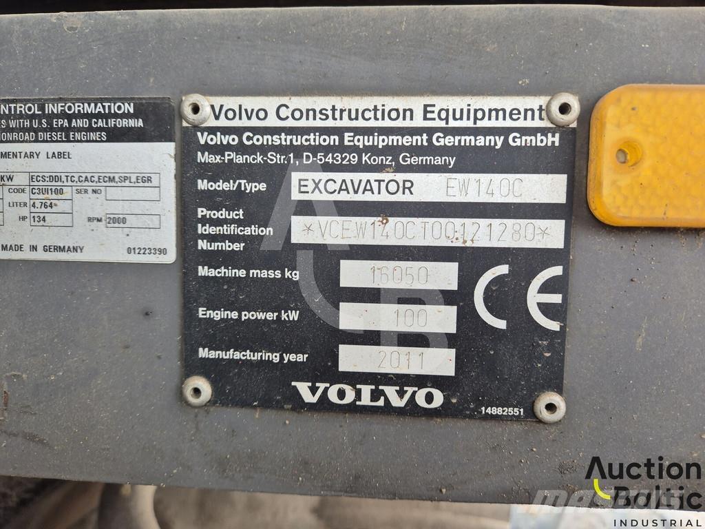 Volvo EW 140 C Escavadoras de rodas