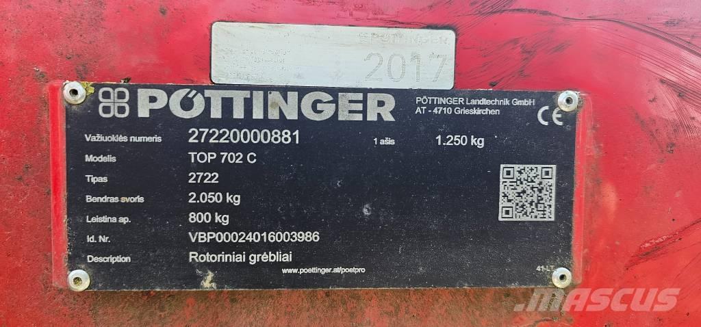 Pöttinger TOP 702C Ancinho virador