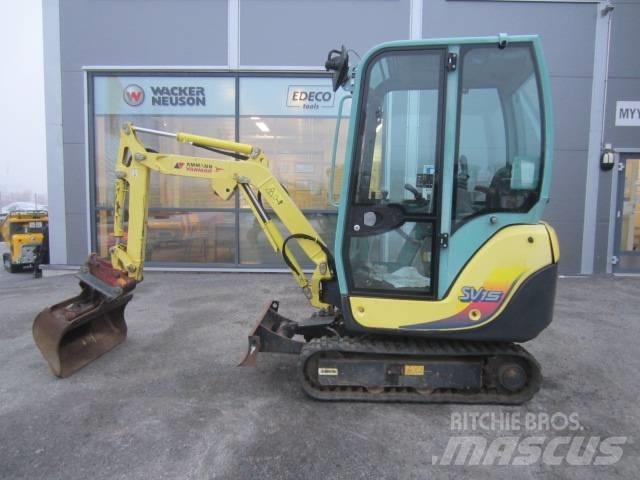 Yanmar SV 15 Miniescavadeiras