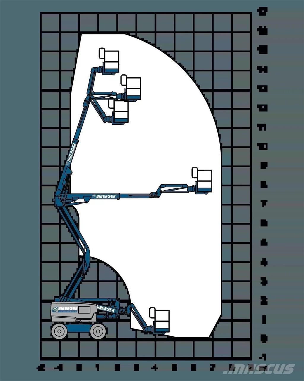 JLG E450AJ Elevadores braços articulados