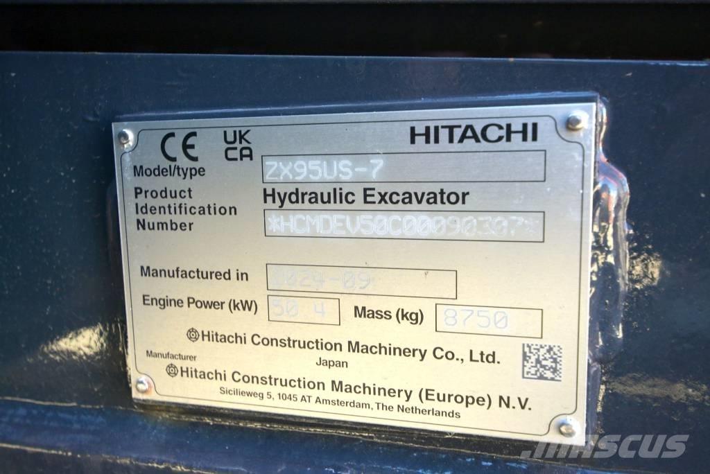 Hitachi ZX 95 US-7 Escavadoras Midi 7t - 12t