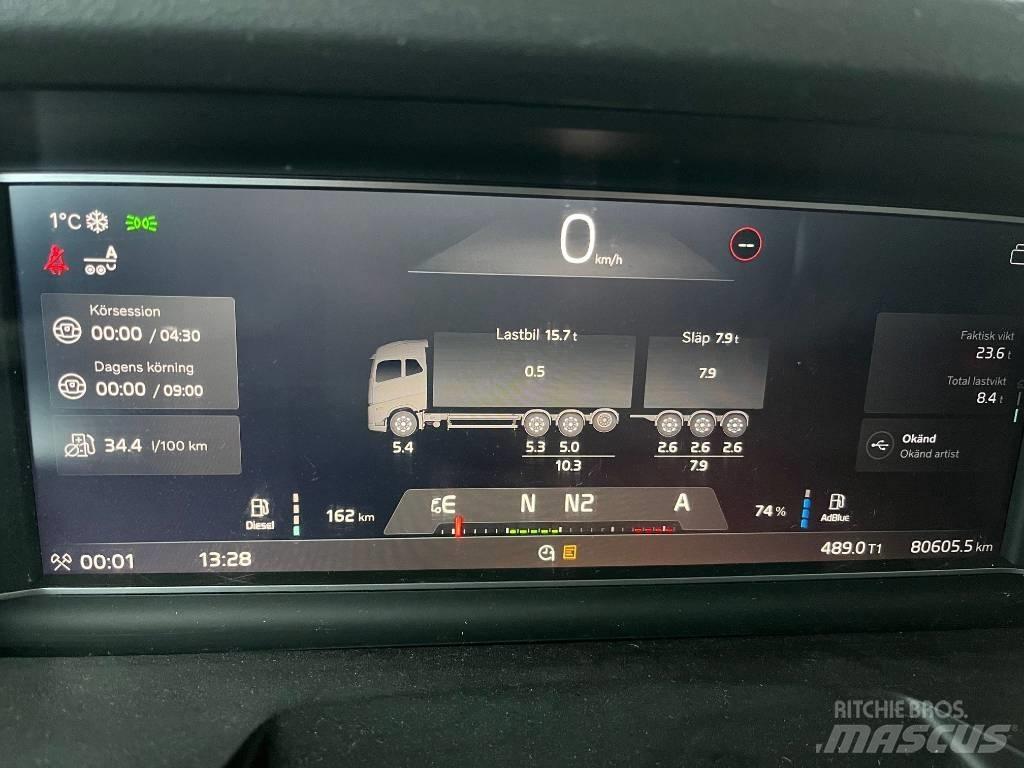 Volvo FH16 550 8x4 Camiões basculantes