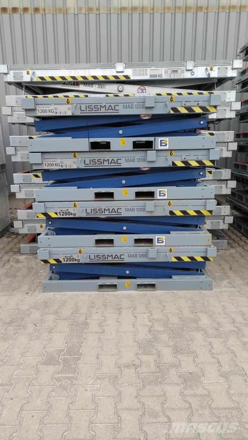Lissmac MAB 1200 Elevadores de tesoura