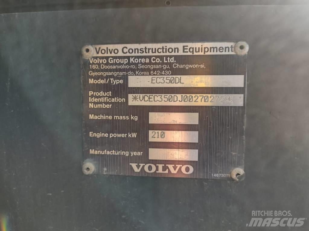 Volvo EC350DL Escavadeiras de esteiras