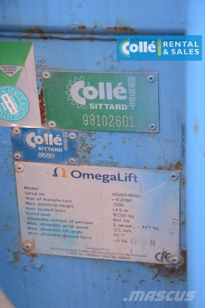 Omega NS260 | 2007 Elevadores de tesoura