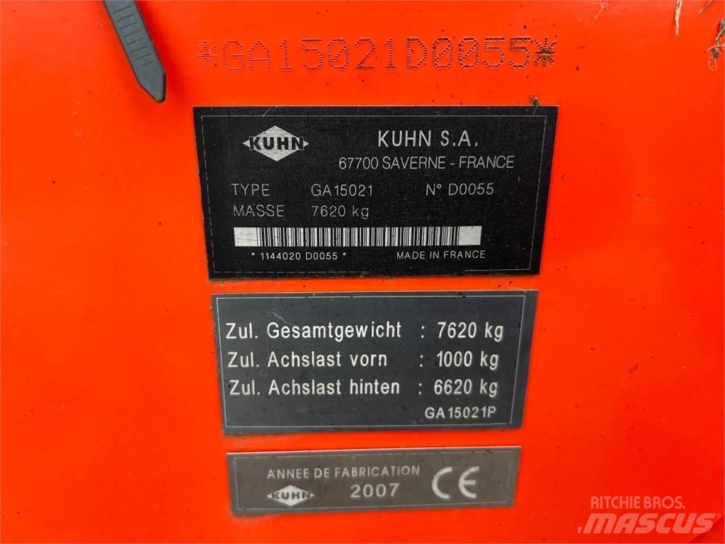 Kuhn GA 15021 Encordoadores de Feno