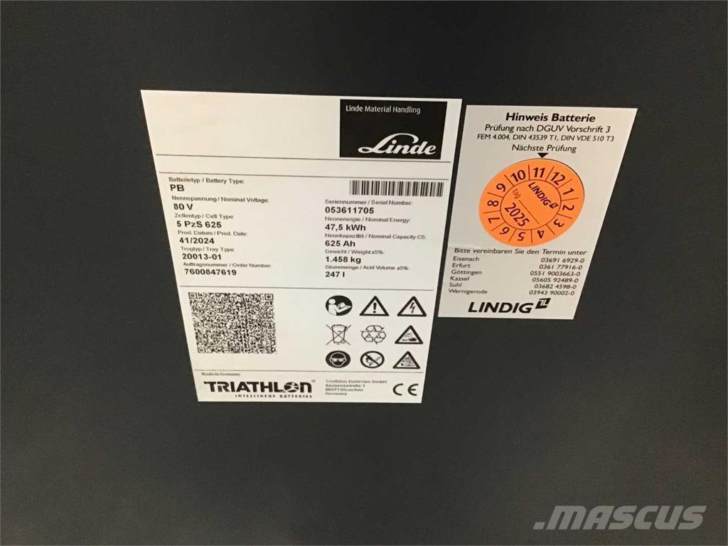 Linde E35L Empilhadores eléctricos