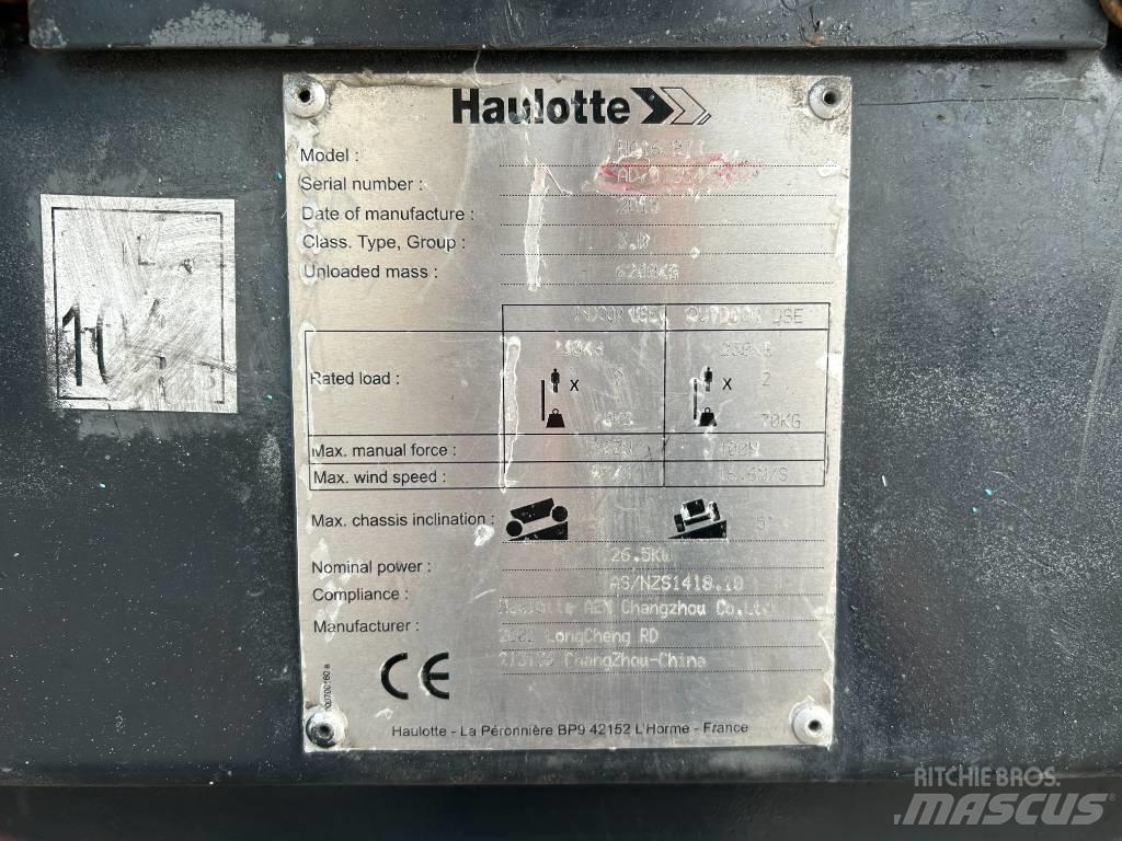 Haulotte HA16RTJ PRO Elevadores braços articulados