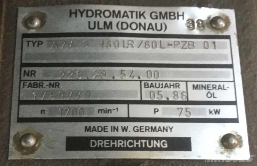 Hydromatik A7V0160LR Hidráulica