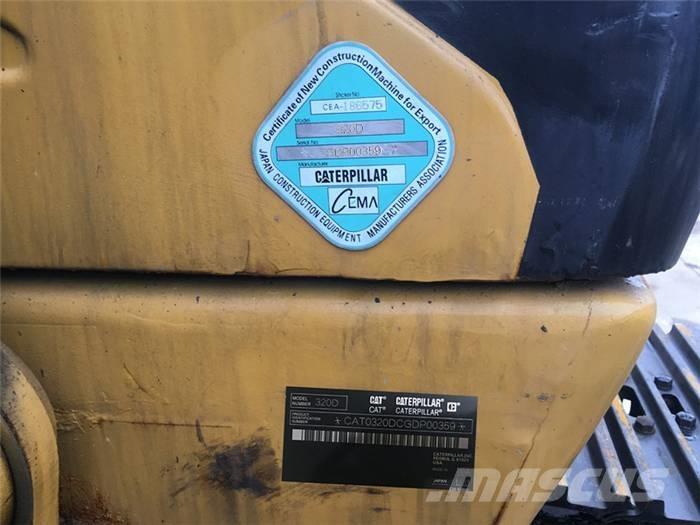 CAT 320 D Escavadeiras de esteiras