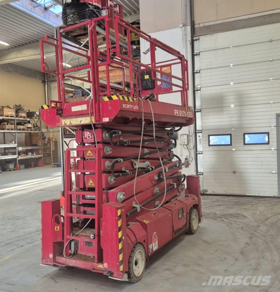 PB S 171-12 ES Elevadores de tesoura