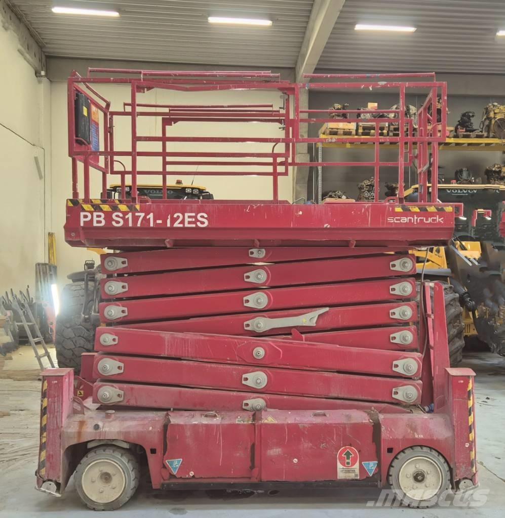 PB S 171-12 ES Elevadores de tesoura