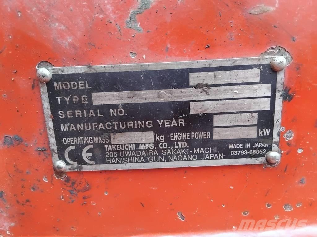 Takeuchi TB290 Miniescavadeiras