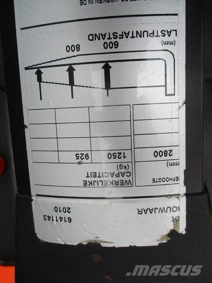 BT SPE125 Porta-paletes com plataforma